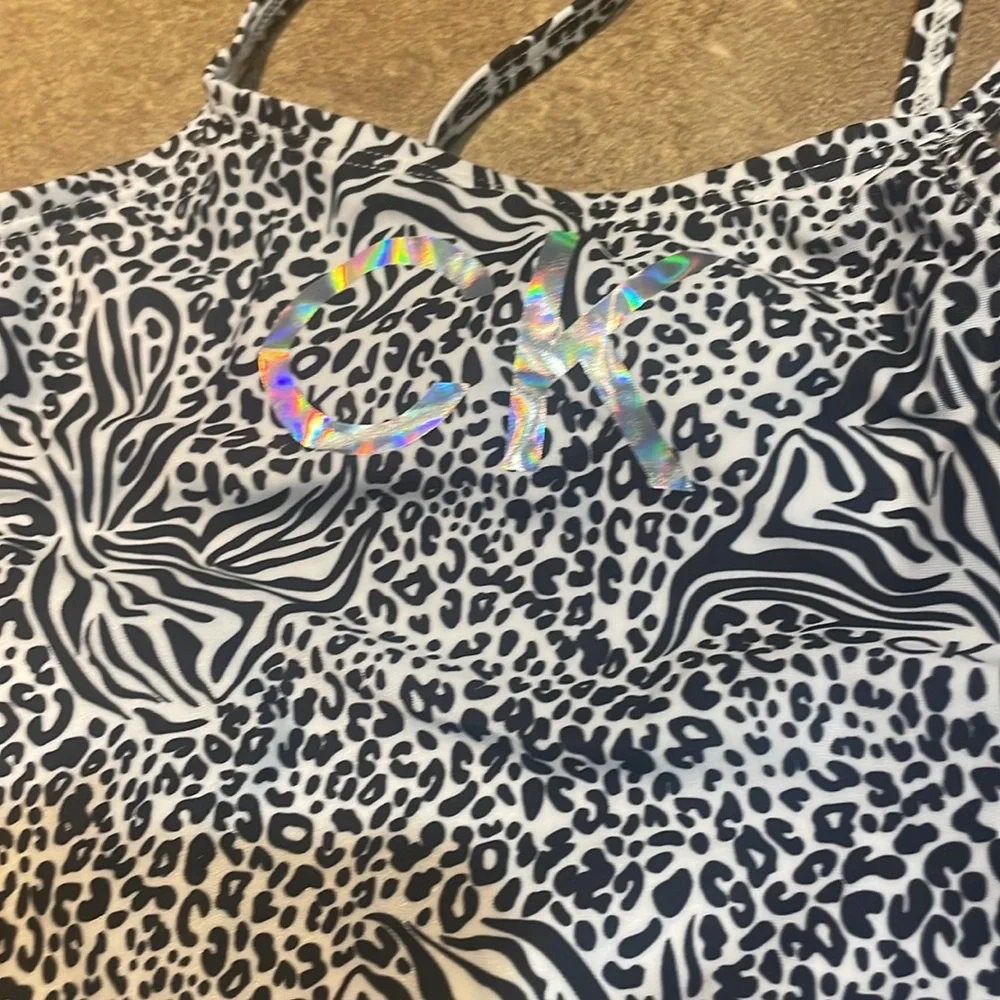 NWT Calvin Klein Anmal Print Swimsuit! 6